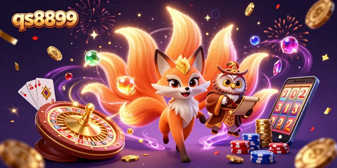 Experience thrilling gameplay at qs8899 with vibrant slot machines and captivating casino elements.
