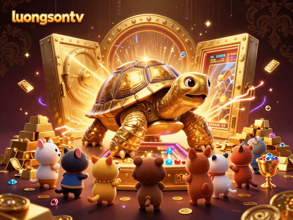 Experience thrilling gameplay at luongsontv with golden treasures and lively 3D characters.