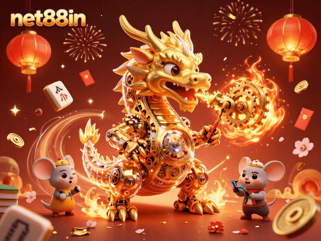 Experience thrilling gameplay at net88in with vibrant 3D casino elements and immersive characters.