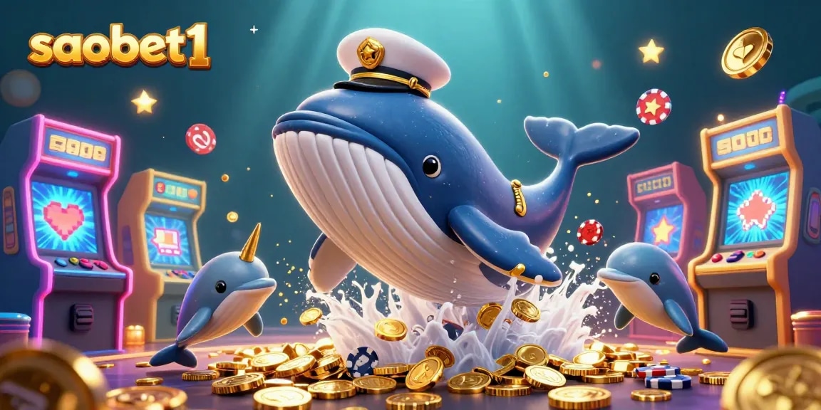 Engage with saobet1's vibrant 3D casino world filled with colorful characters and gaming excitement.