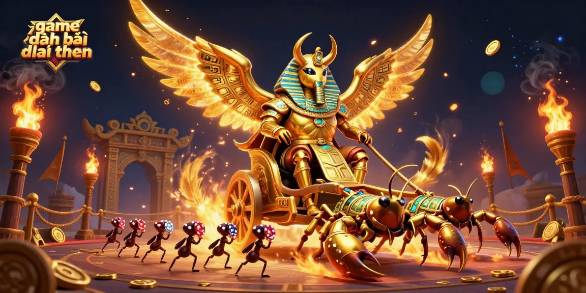 Engage in the game đánh bài đổi thưởng with vibrant characters and exciting casino elements.