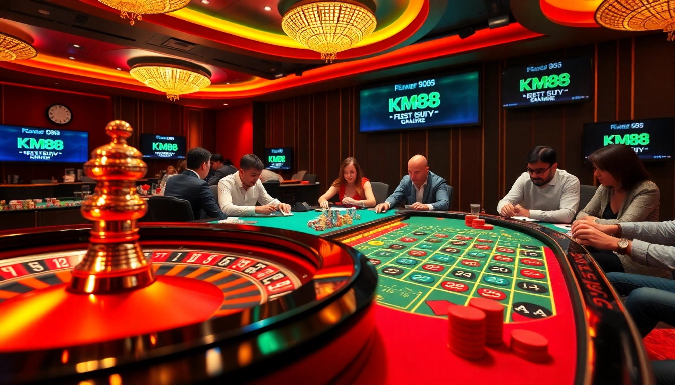 Experience thrilling casino action at https://km88.study/ with vibrant games and stunning visuals.