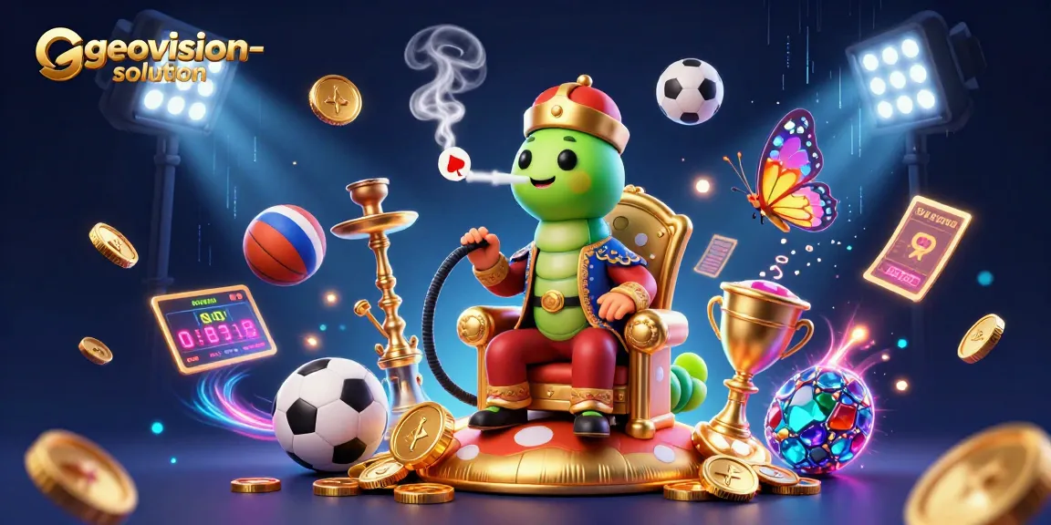 Experience the thrill of gambling with geovision-solution's captivating casino illustration featuring dynamic characters and elements.