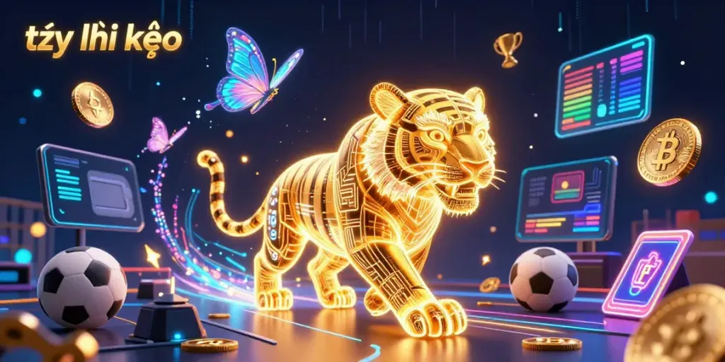 Engage with actionable sports betting excitement featuring tỷ lệ kèo in a vibrant digital casino scene.