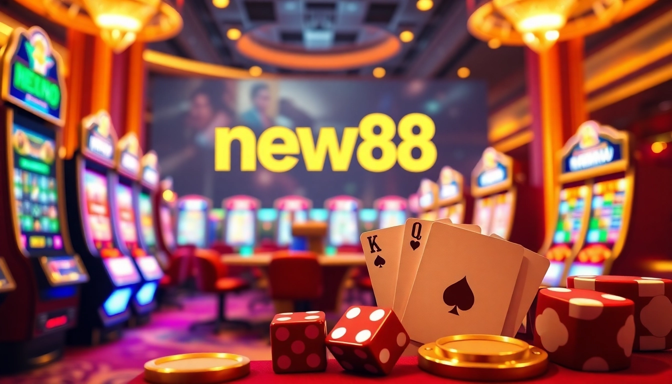 Experience the excitement of new88 with high-stakes casino gaming and vibrant action.