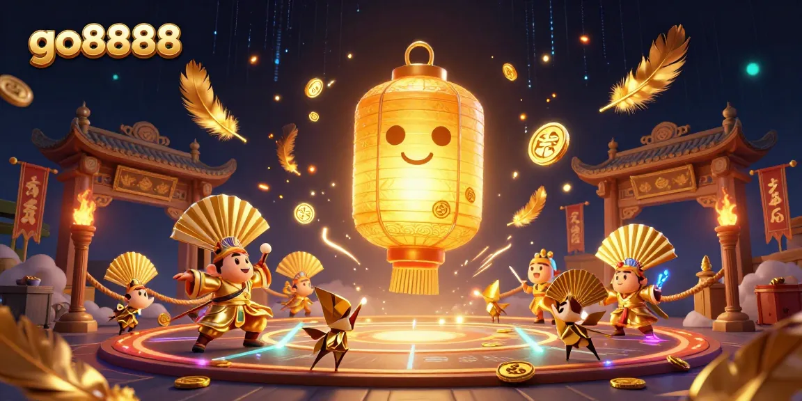 Experience the excitement of go8888 with an immersive casino illustration, blending cultural elements and gaming excitement.
