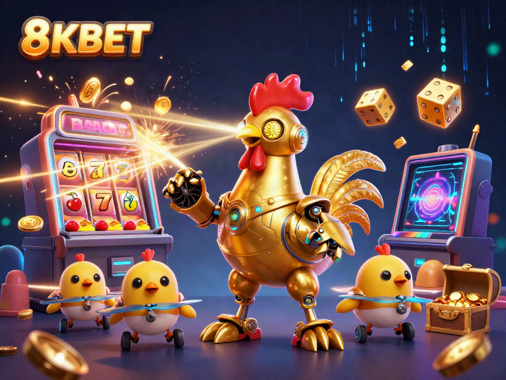 Trải nghiệm cá cược độc đáo tại 8KBET với hình ảnh 3D đầy màu sắc và sinh động.