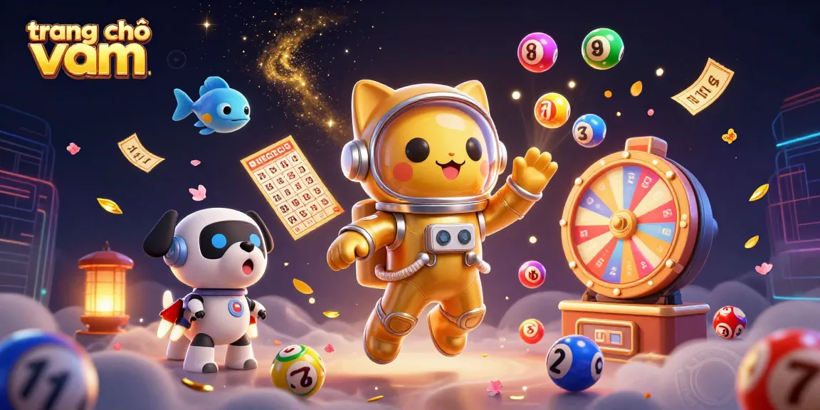 Explore the vibrant gaming atmosphere on trang chủ vmax, where excitement and colorful lottery elements collide.