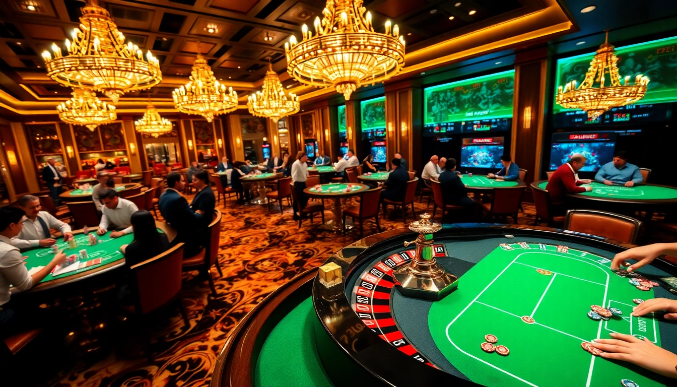 Engage with thrilling games at 789pa.in.net, featuring luxurious casino tables and vibrant gameplay.