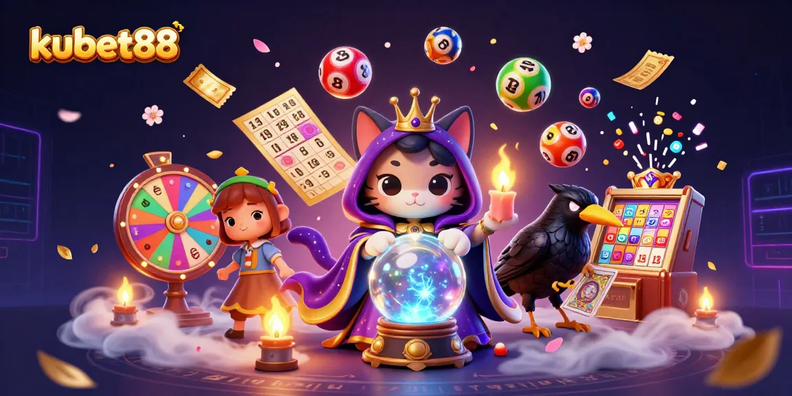 Win big with kubet88's exciting lottery games featuring enchanted characters and vibrant elements