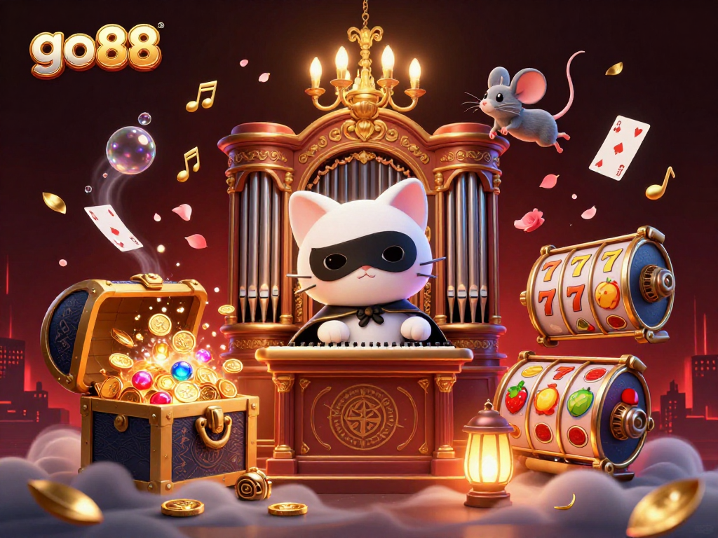 Engage with go88's exciting casino world through vibrant visuals and dynamic scenes.