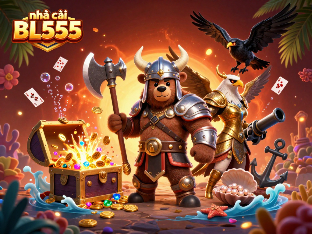 Experience thrilling gameplay at nhà cái BL555 with exciting jackpots and casino treasures.