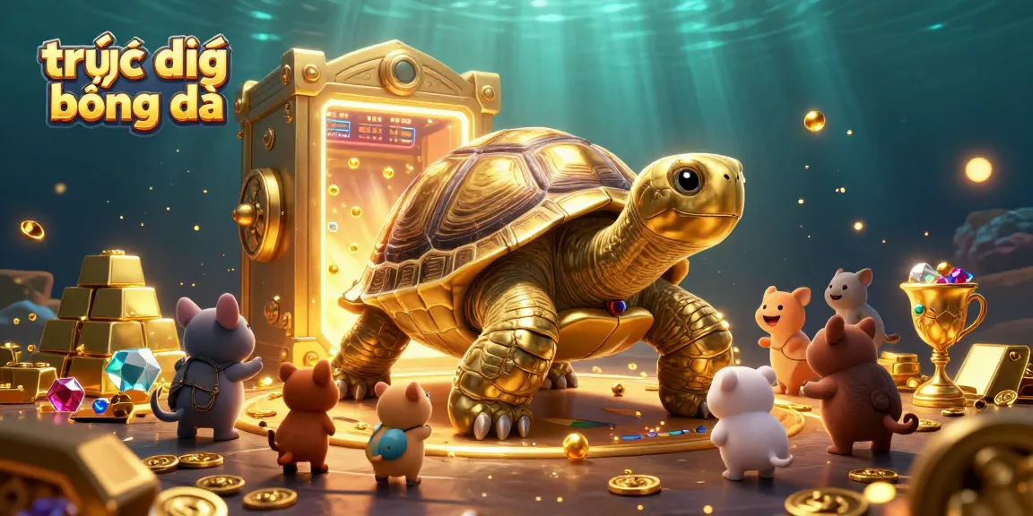 Experience exhilarating trực tiếp bóng đá action with dynamic characters in gold-filled surroundings.