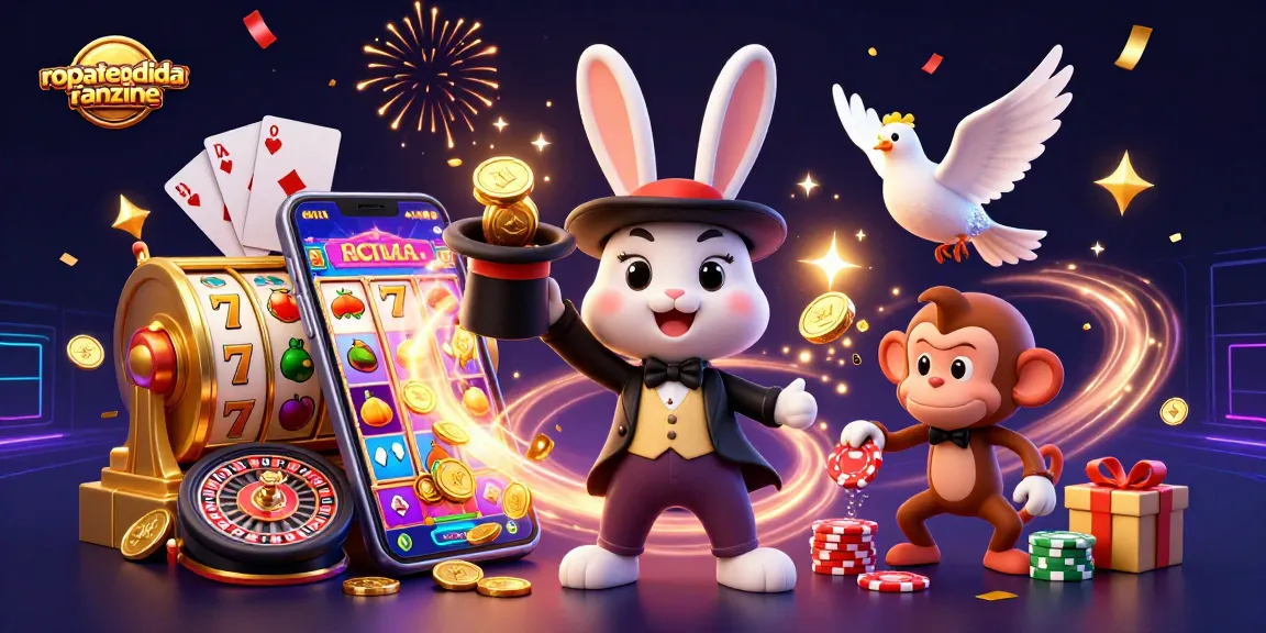 Experience thrilling betting action with ropatendidafanzine featuring cartoon characters and dynamic casino elements.