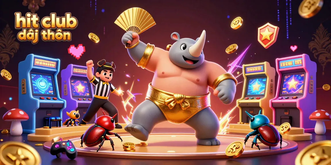 Experience thrilling fun with hit club đổi thưởng as a beetle champion triumphs in a world of gold and gaming.
