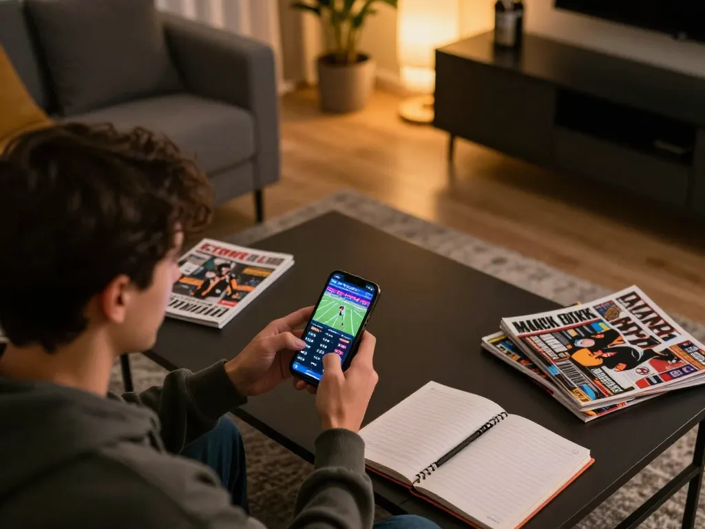 Engaging in live sports betting on mobile device with 88okwin, focusing on winning strategies