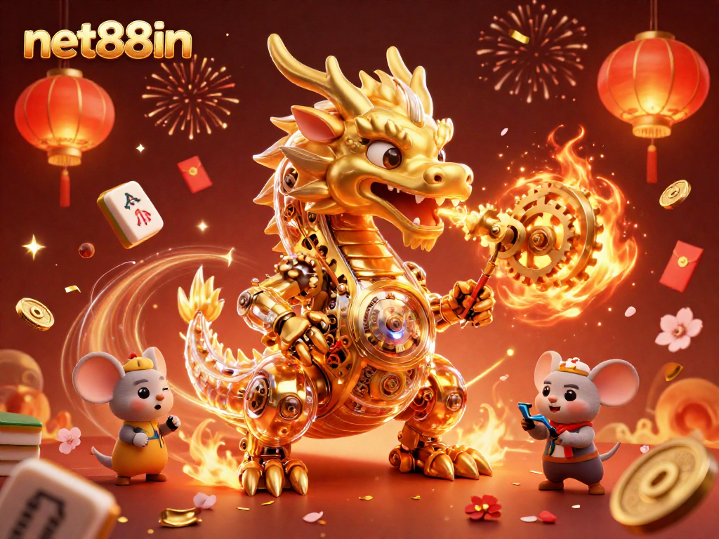 Experience thrilling gameplay at net88in with vibrant 3D casino elements and immersive characters.