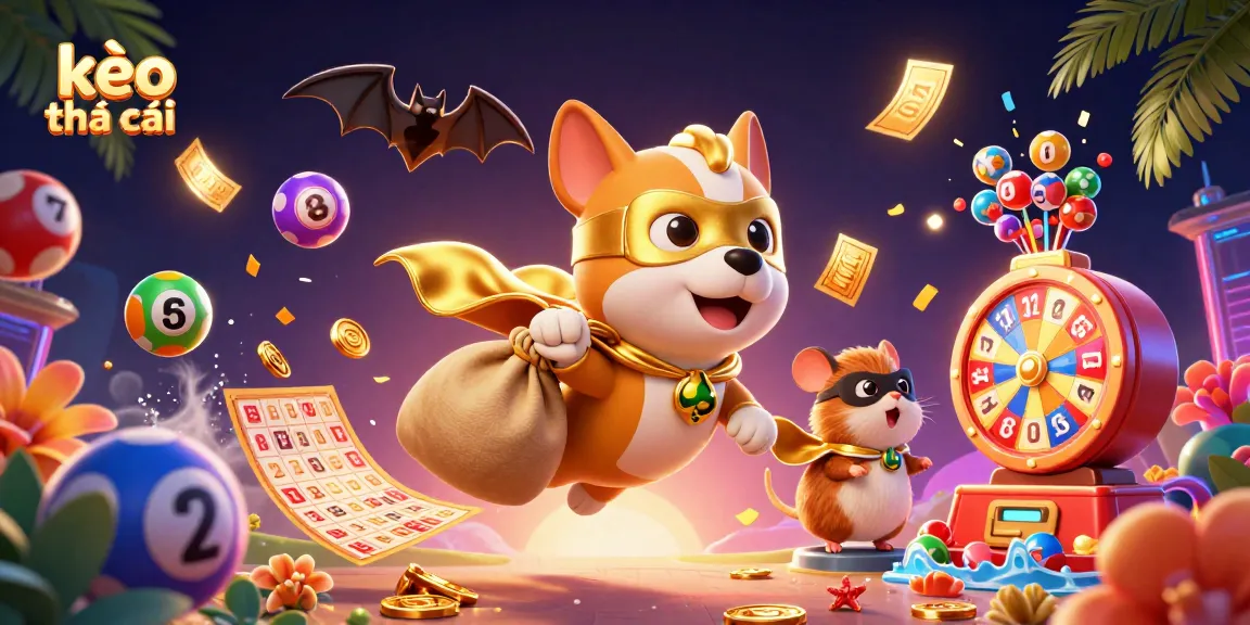 Engage with kèo nhà cái while enjoying vibrant 3D casino-themed adventure with hero dog and hamster