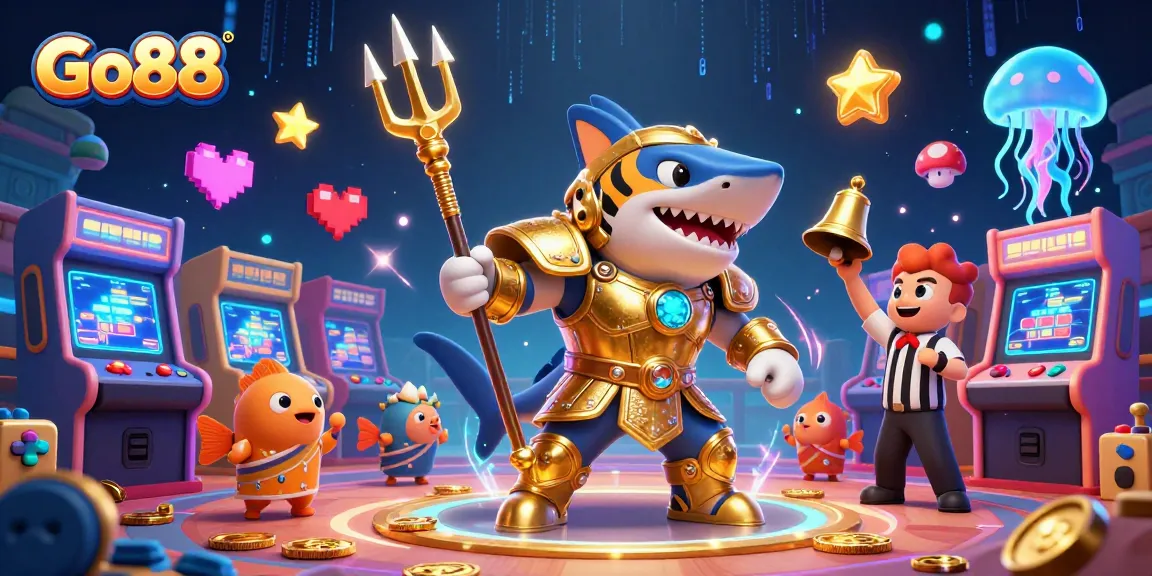 Engage in winning moments at Go88, featuring energetic gameplay in an underwater arena.