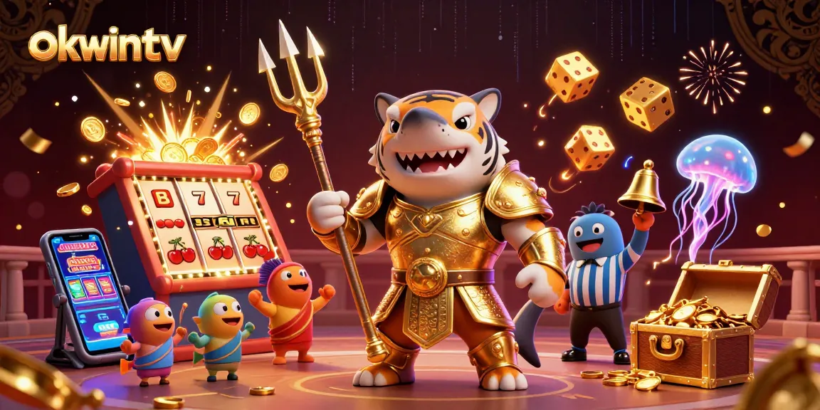 Engage with okwintv for an immersive underwater casino experience, featuring dynamic game elements and action-packed characters.
