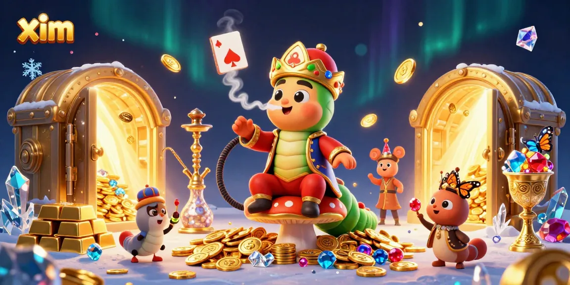 Enhance your casino experience with xim's vibrant gaming illustration showcasing thrilling elements.